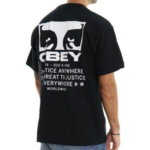 T-SHIRT JUSTICE OBEY - Mad Fashion | img vers.300x/